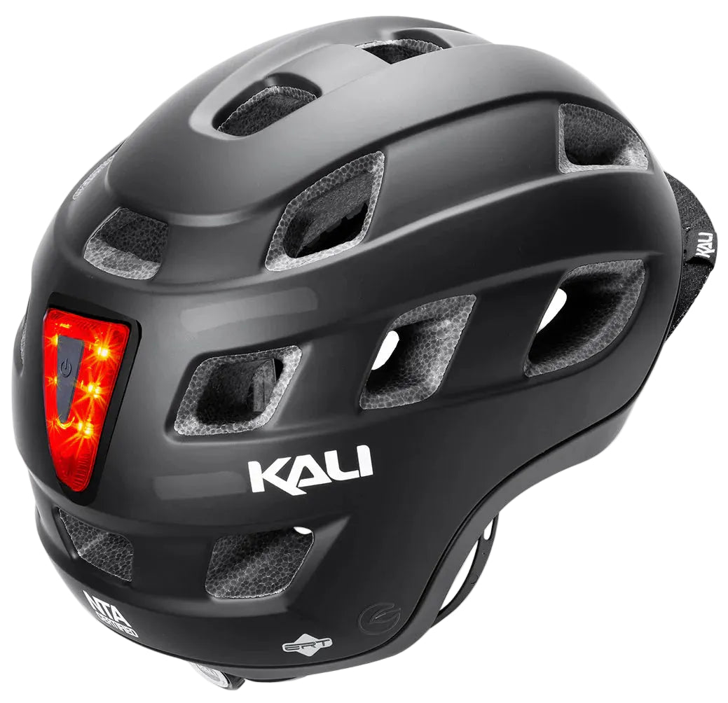 Kali Traffic Light Solid Matte Black Helmet