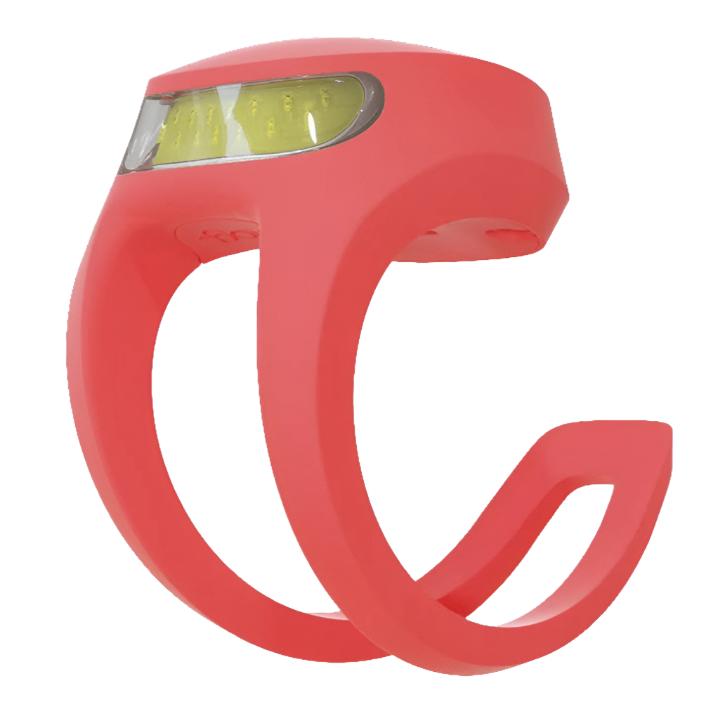Knog Frog V3 Rechargeable Bike Light Front Tequila Sunrise