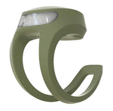 Knog Frog V3 Rechargeable Bike Light Rear Army Jacket Green