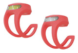 Knog Frog V3 Rechargeable Twinpack Bike Lights Tequilla Sunrise