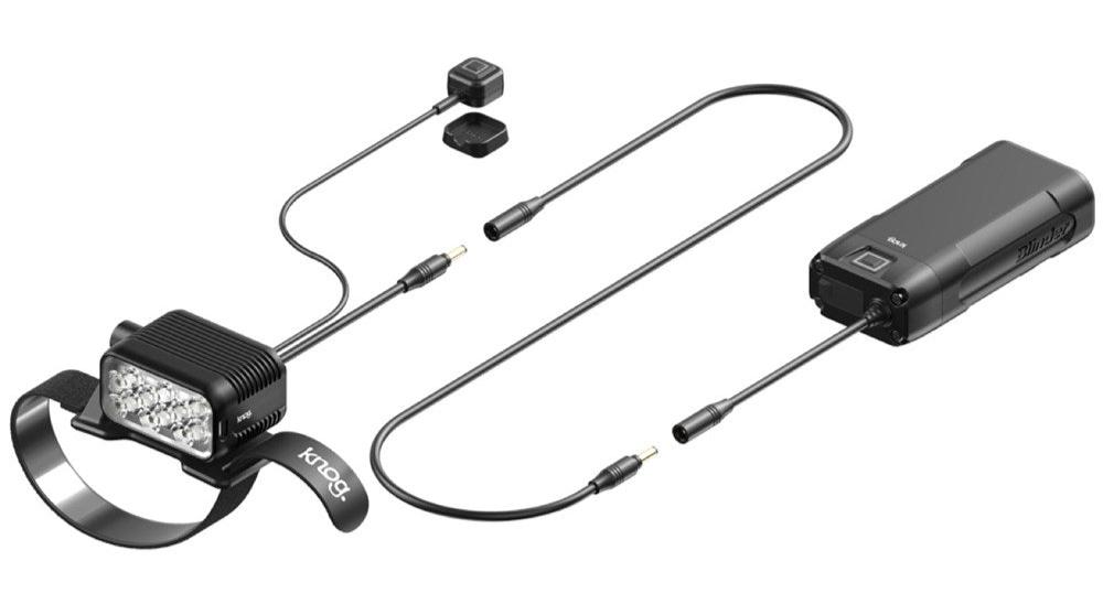 Knog Blinder X 1800 w/battery and mounts