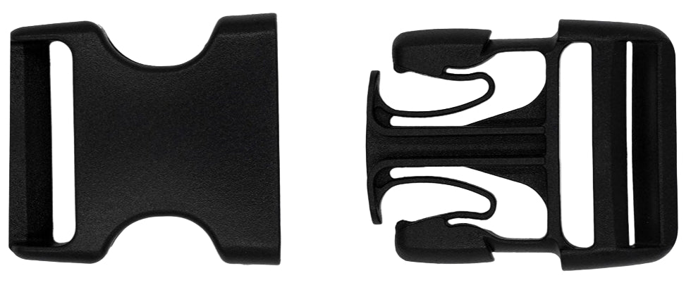 Kids Ride Shotgun Nylon Release Buckle Spare Parts - Black