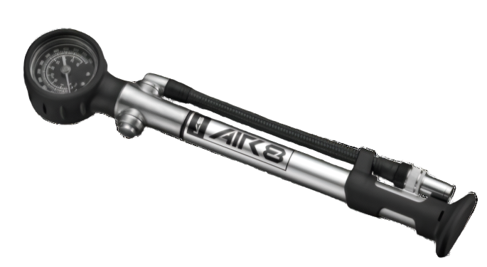 KS AIR-8 Shock pump with extender Schrader Valve Connector