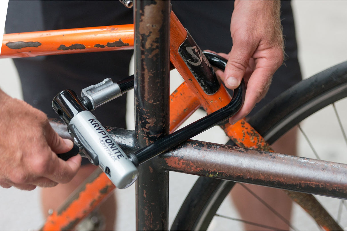 Kryptonite Kryptolok Mini-7 Lock U-Lock Grey – Crooze