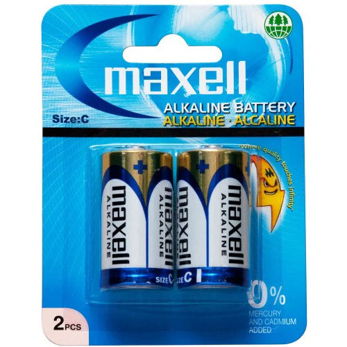 Battery C Size Blister Pack 2 Alkaline