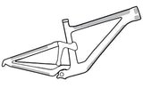 Lizard Skins Clear Protective Frame Wrap Frame Kit