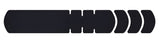 Lizard Frame Protector Carbon Leather Large