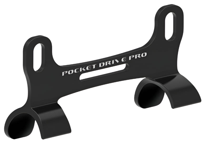 Lezyne Alloy Bracket Mount with Velcro Straps Pocket Drive Pro