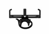 Lezyne Mach Aluminum Phone Mount with Spring-Loaded Clamp and Mount Strap