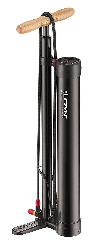 Lezyne Digi Press Over Drive Black Floor Pump