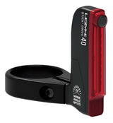 Lezyne 40 Lumen USB Rechargeable Rear Light, Seat Clamp Mount