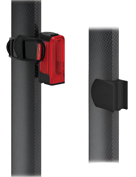 Lezyne 3D Printed Aero Seatpost Adapter for Strip Rear Lights