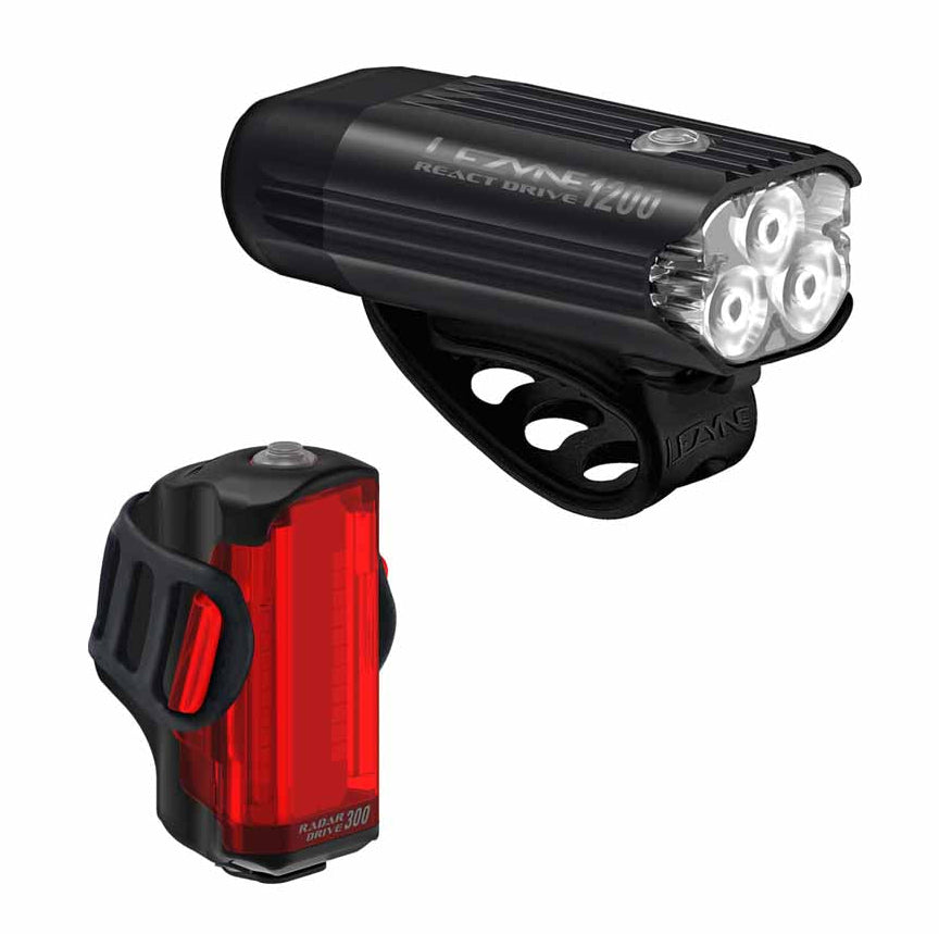 Lezyne Radar System React Drive Front & Rear