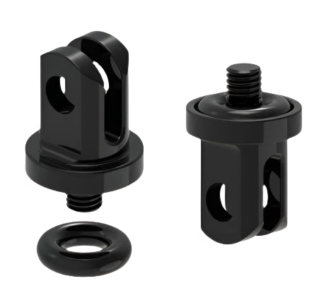 Lezyne CNC Machined Aluminum GoPro Mount Adapter
