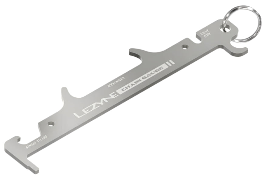 Lezyne Chain Checker 5-12spd with Chain Hooks and Valve Wrench
