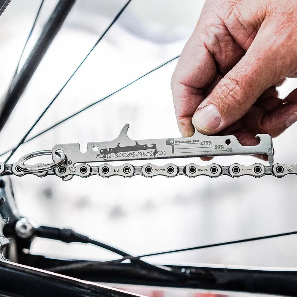 Lezyne Chain Checker 5-12spd with Chain Hooks and Valve Wrench