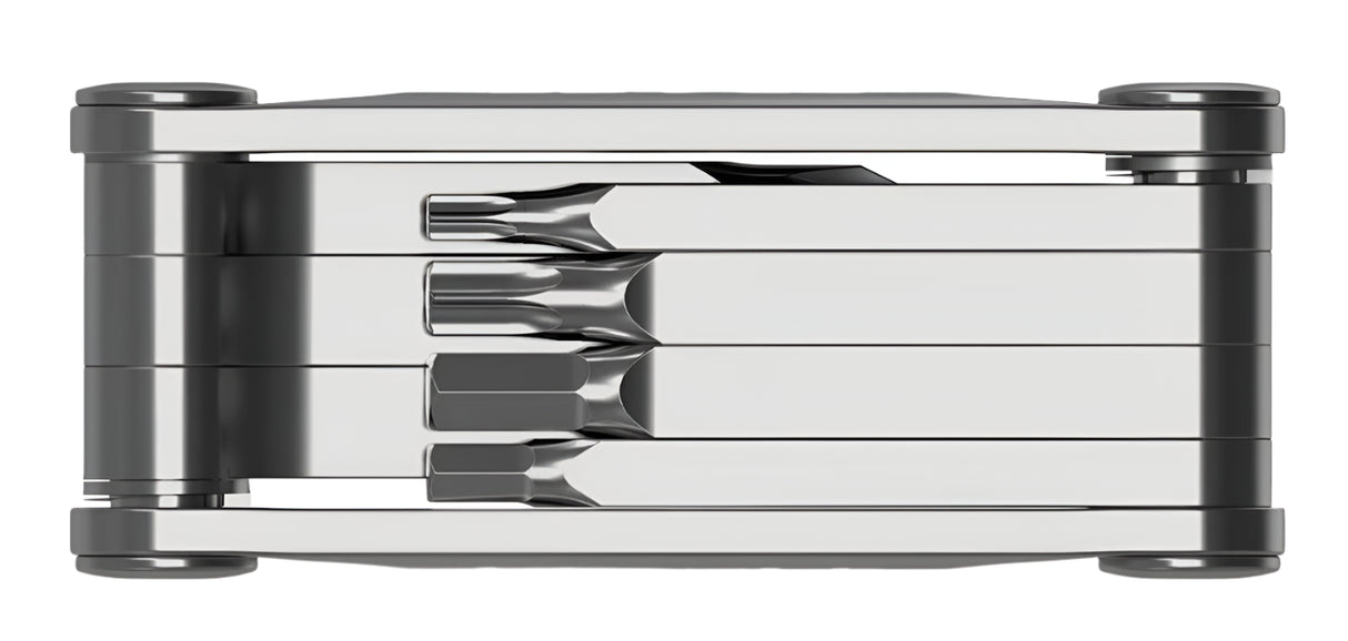 Lezyne CNC S/S Hex 3/4/5/6 T10/T25 Phillips Tool Set