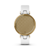 Garmin Lily White Leather Watch Light Gold