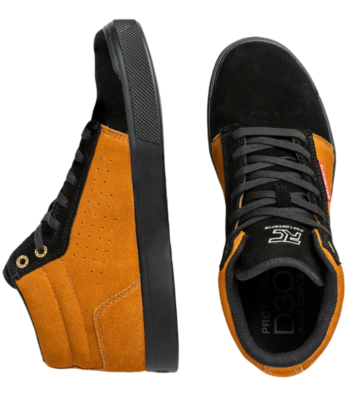 Ride Concepts Vice Mid Mens Brown/Black Shoes