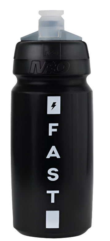 M2O Pilot 620ml Water Bottle Ride Fast Black/White