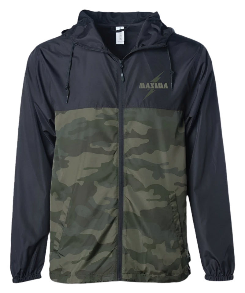 Maxima Logo Windbreaker Camo Black