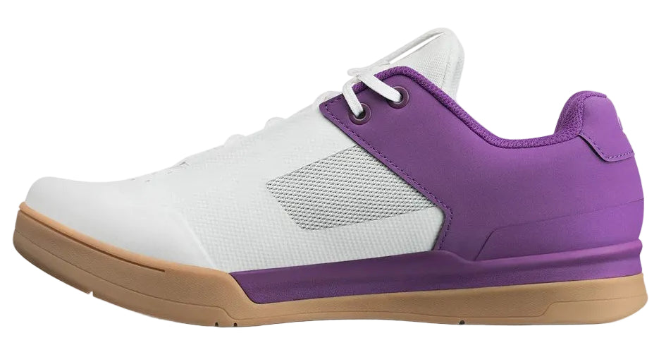 Crank Brothers SHOES MALLET LACE LE WHITE / PURPLE CLIPLESS SP
