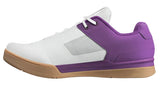 Crank Brothers SHOES MALLET LACE LE WHITE / PURPLE CLIPLESS SP