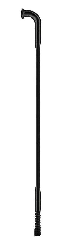 Funn Fantom 14g Triple Butted Stainless Steel Spokes Black - 16 Pack