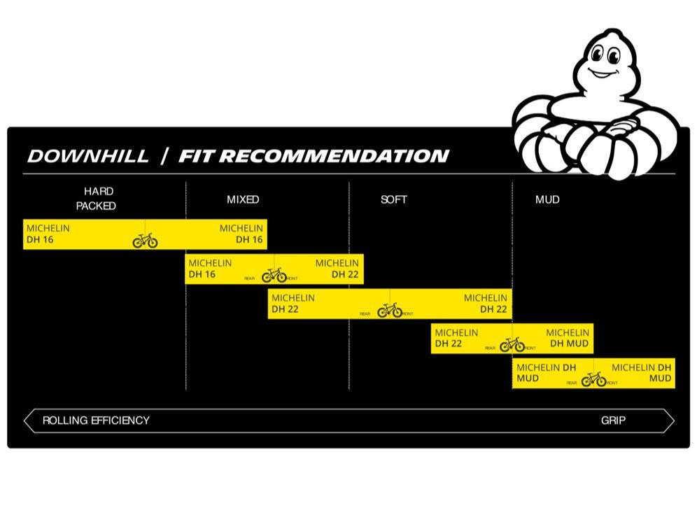 Michelin DH22 Raceline