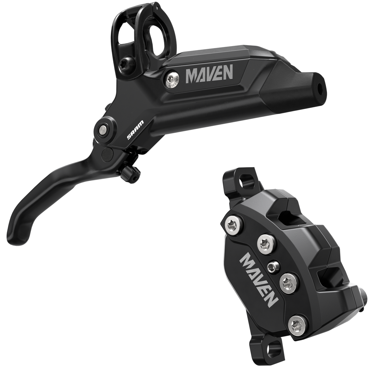 Sram Disc Brake Maven Base - Aluminum Lever, Stainless Hardware, Reach Adjust, 950mm