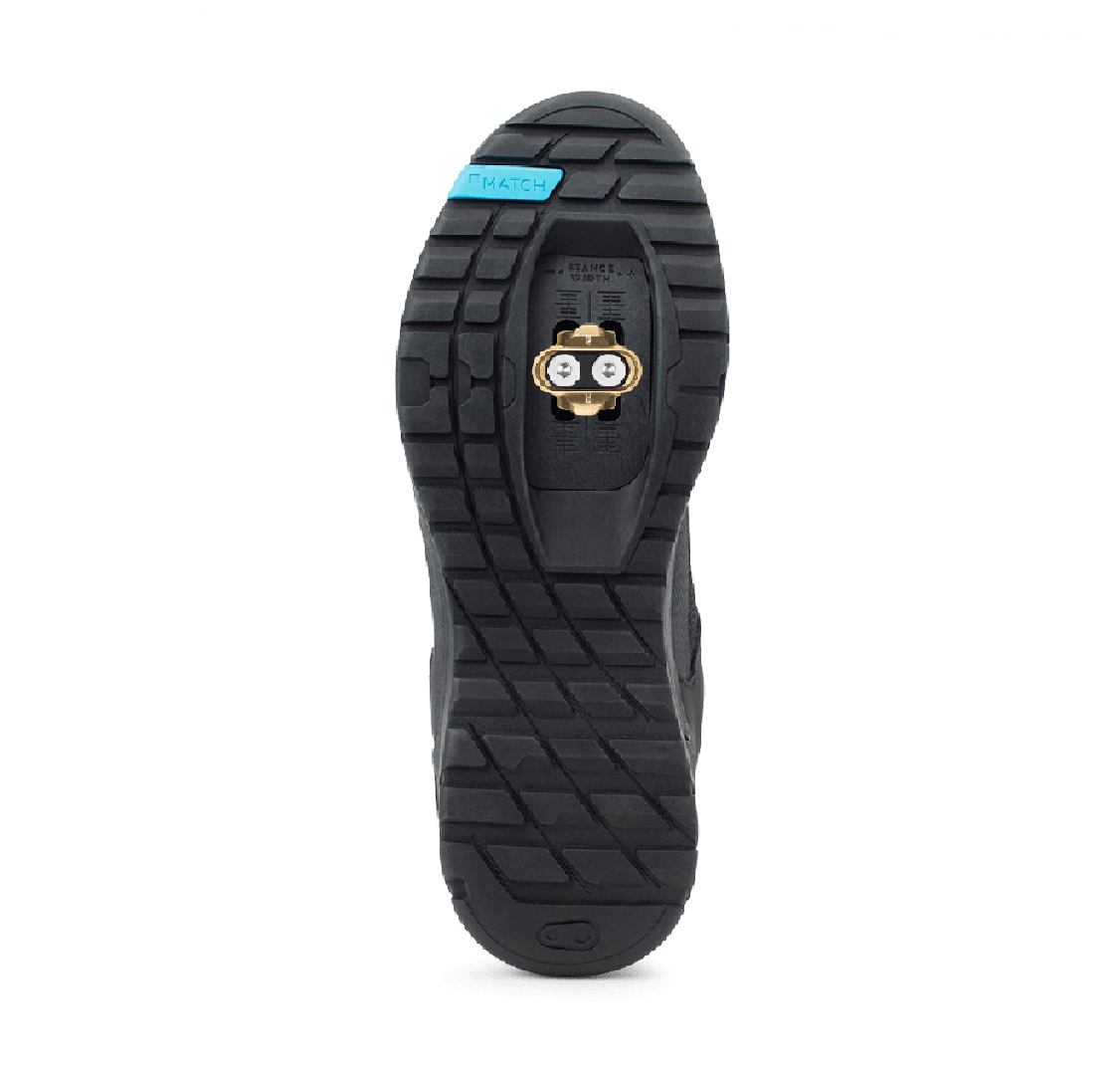 Crankbrothers Shoes Mallet Enduro Lace - Black/Blue Clipless SPD