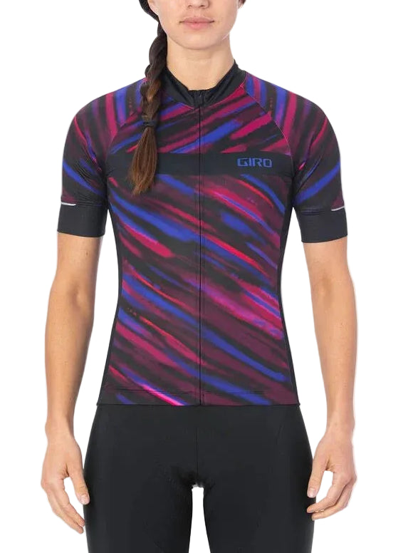 Giro Jersey W's Chrono Expert Blackblur front 
