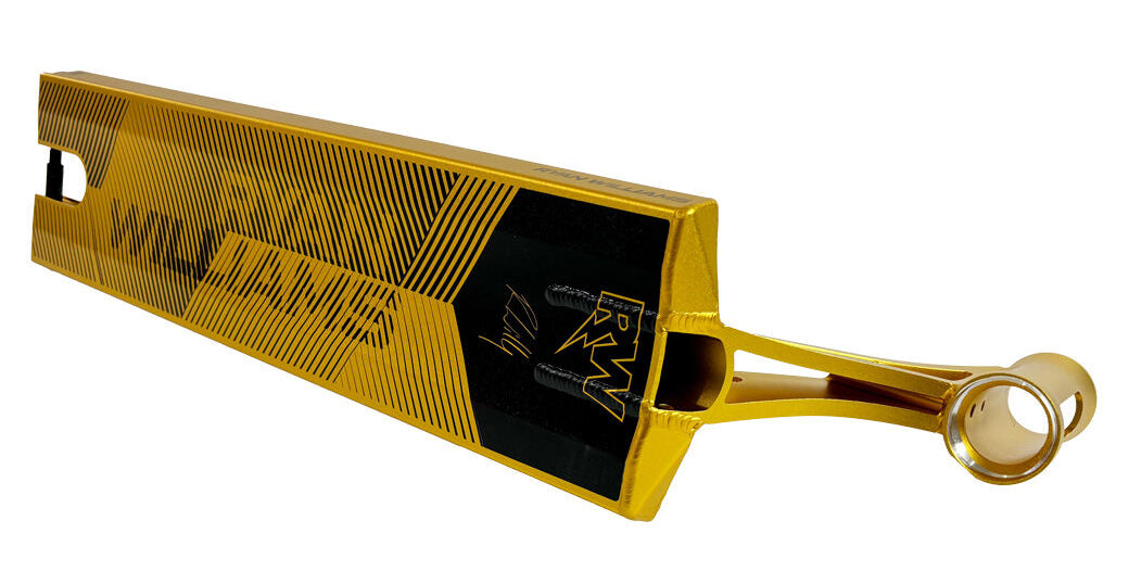 Ryan Williams 5.6" x 22" Gold Scooter Deck Ltd Edition