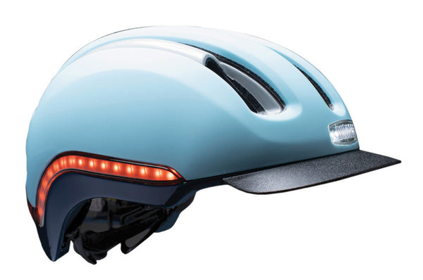 Nutcase Vio Sky Matte MIPS Helmet w/Led Lighting