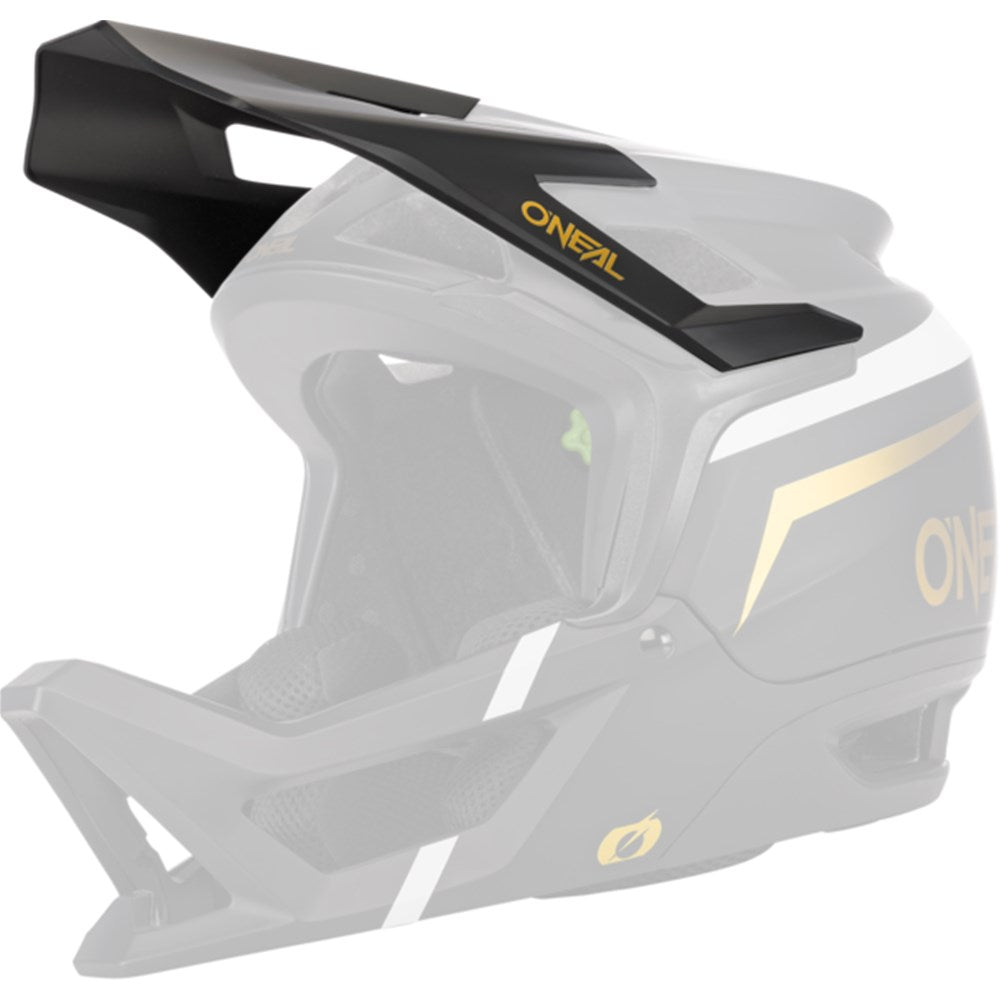 ONeal Visor Transition Helmet Flash Black/White/Gold