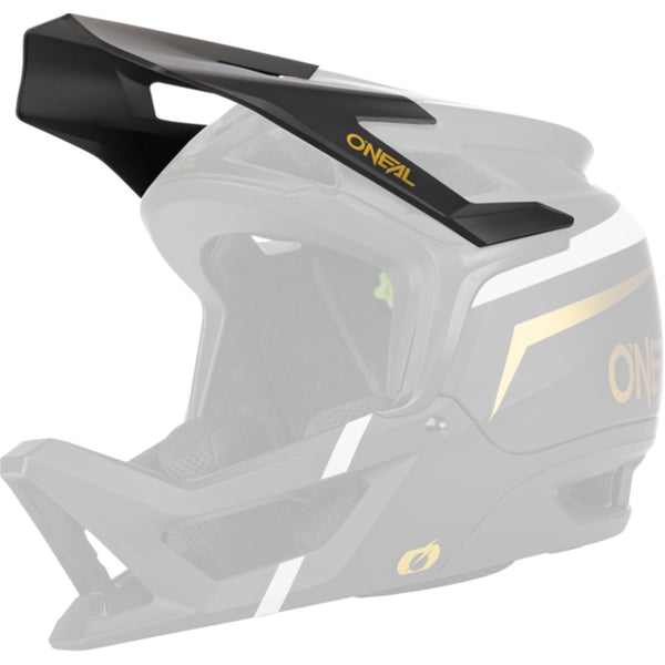 ONeal Visor Transition Helmet Flash Black/White/Gold