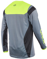 ONeal Element FR Youth Jersey Hybrid Gray/Neon Yellow BCAK 