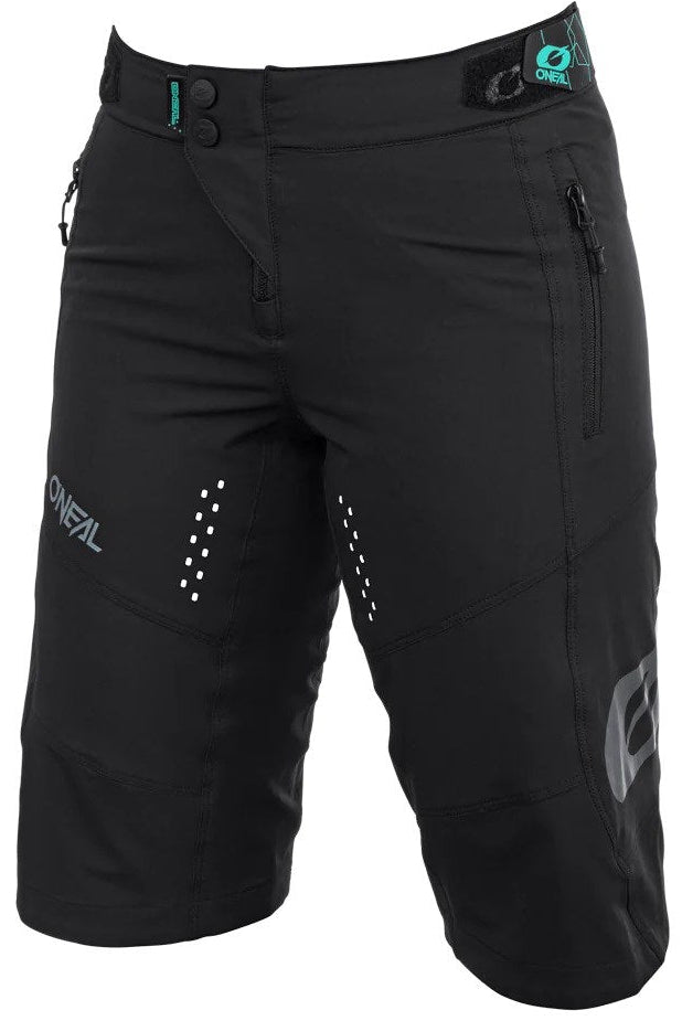 ONeal Soul Ladies Black Shorts SIDE FRONT 