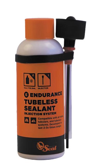 Orange Seal Endurance 118ml Tubeless Tyre Sealant Refill w/ Injector (4oz)