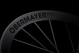 Lightweight Obermayer Evo Schwarz Edition Disc Road Wheelset (SRAM XDR)