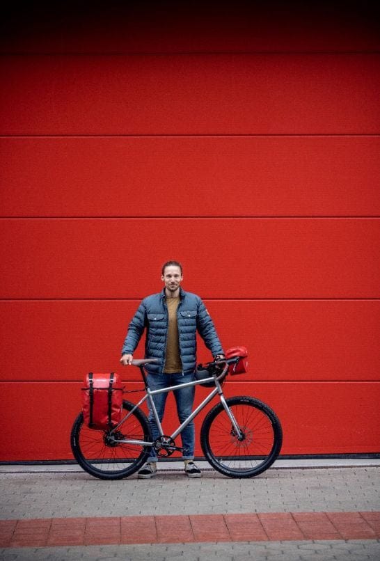 Ortlieb Bike-Packer Original 20L Pannier Waterproof Bag Red