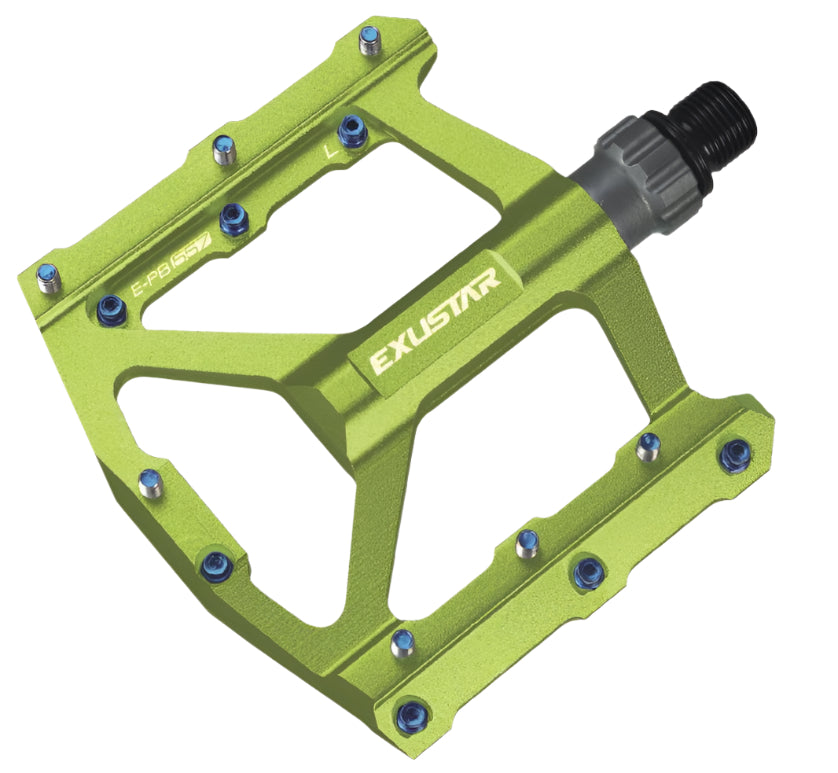 Exustar PB557 Green Pedals