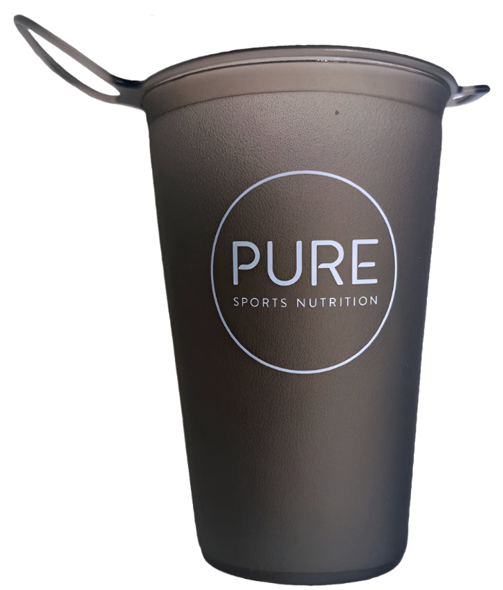 Pure Collapsible Soft Cup Charcoal 225ml
