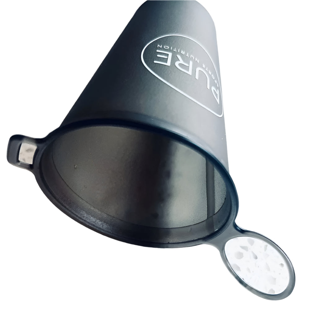 Pure Collapsible Soft Cup Charcoal 225ml