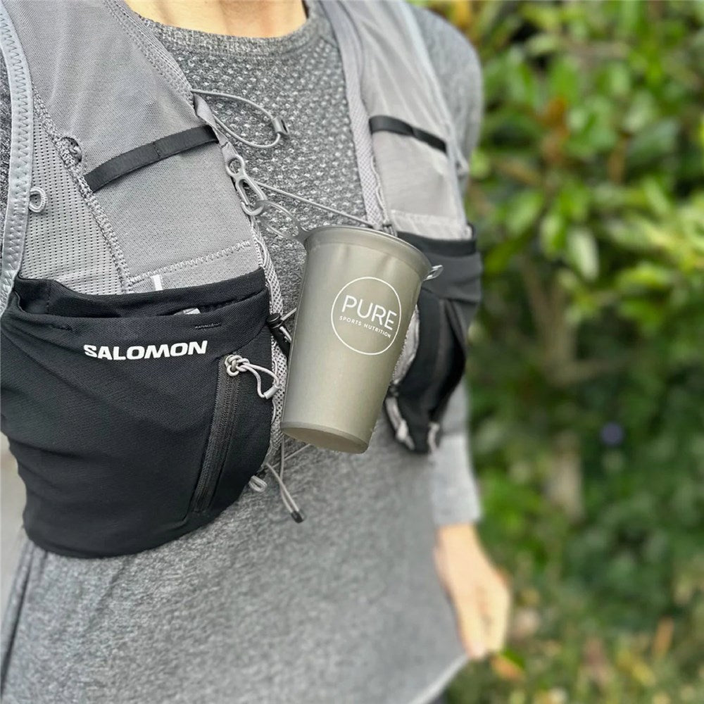 Pure Collapsible Soft Cup Charcoal 225ml