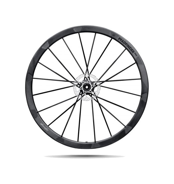 Lightweight PFADFINDER EVO Schwarz Edition Gravel Disc Wheelset (Shimano/SRAM)