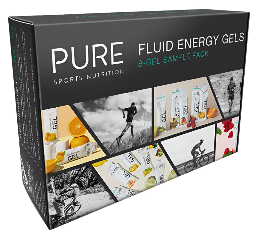 Pure Fluid Energy Gel 50g 8 Pack