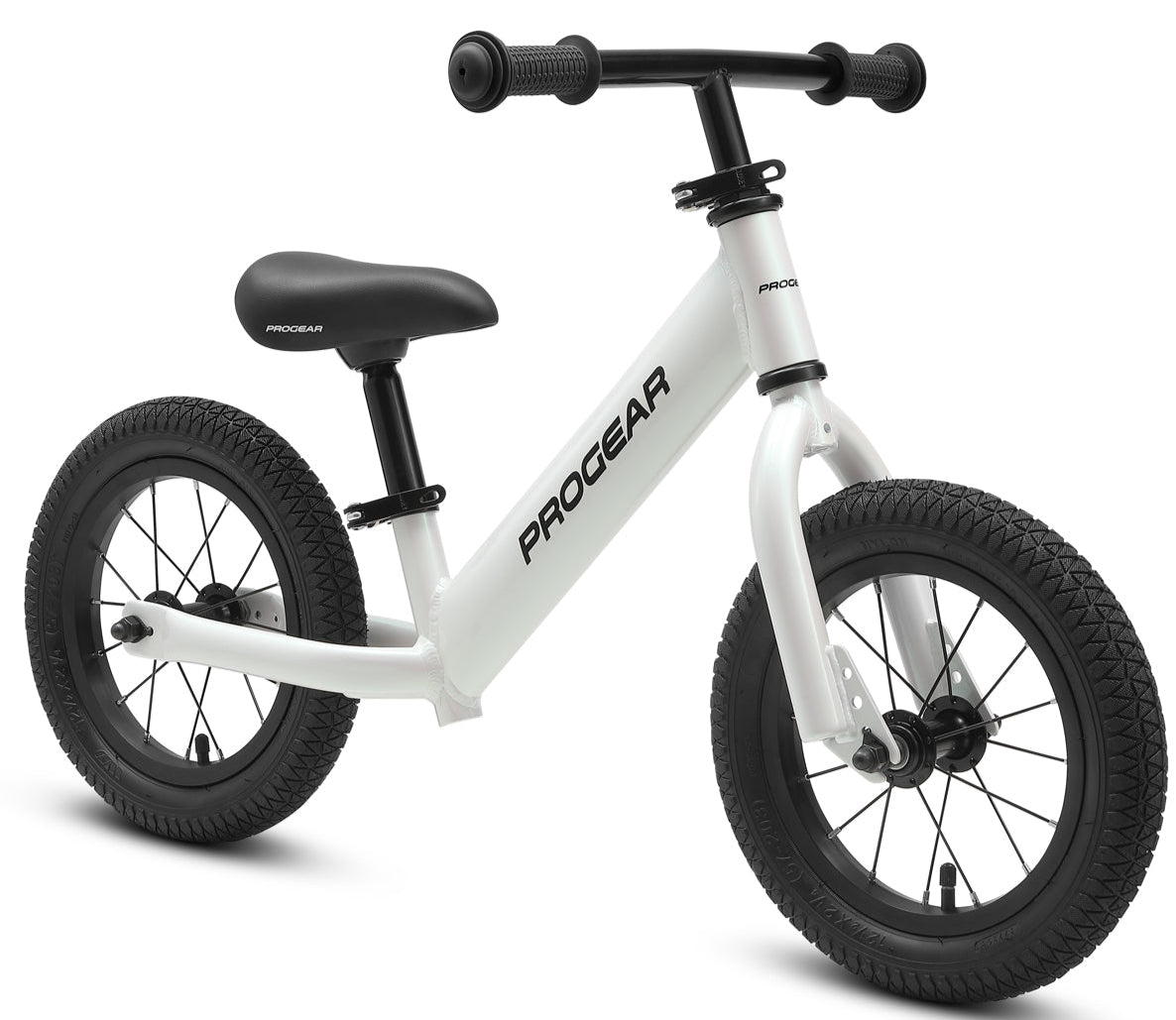 Progear DuraLite 12" Kids Balance Bike - Pearl White