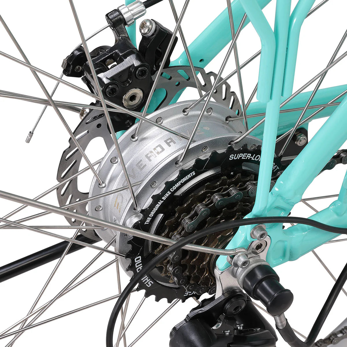 Progear E-Classique 700c 17" Vintage E-Bike Seaform