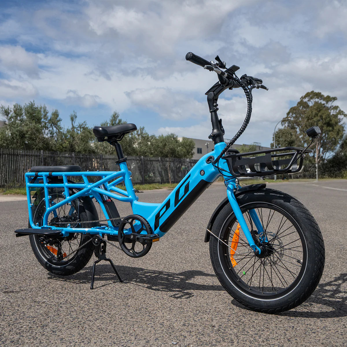 Progear E-Moover E-Cargo Bike Electric Blue